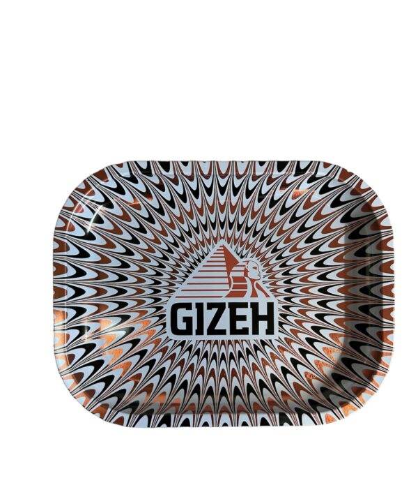 Gizeh Rolling Tray Dreh-Tablett Metall GIZEH TRIPPY MIX – Bild 4