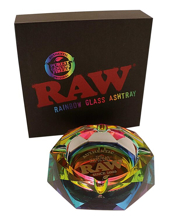 RAW RAINBOW GLASS ASHTRAY – Bild 3