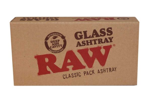 RAW GLASS CLASSIC PACK ASHTRAY