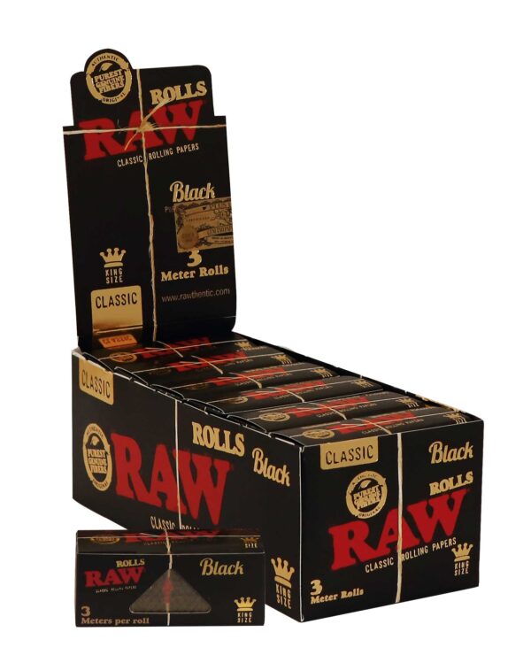 RAW BLACK ROLLS  - 3m 1 – Bild 3