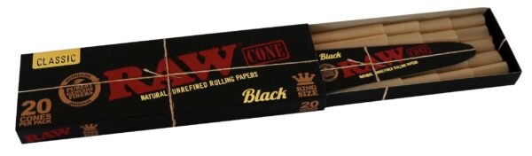 RAW BLACK CONE 20PK KS – Bild 4