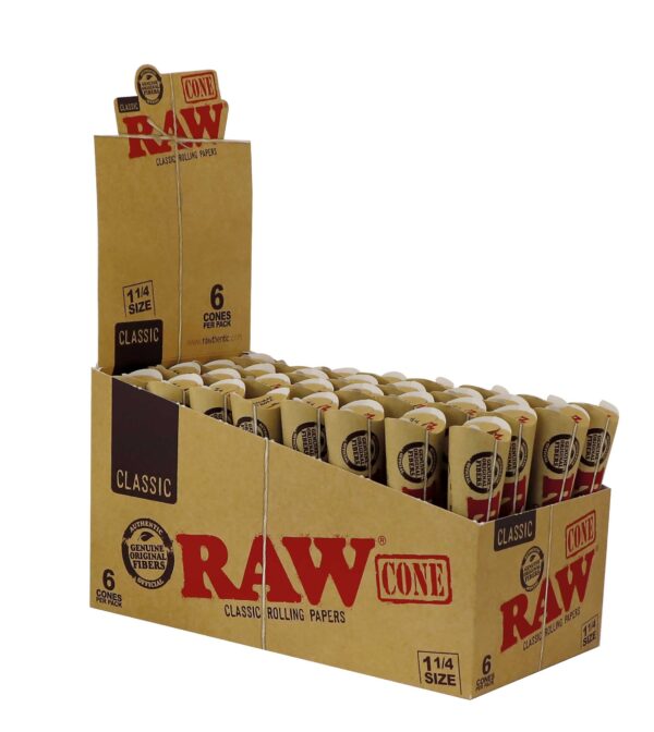 RAW CONE 6PKS