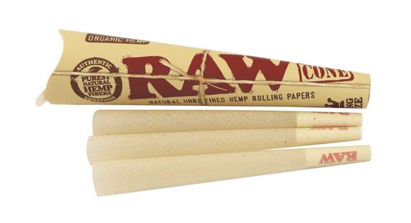 RAW ORGANIC CONE 3PKS – Bild 3