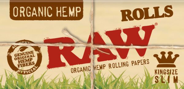 RAW ORGANIC ROLLS SLIM  - 5m – Bild 4